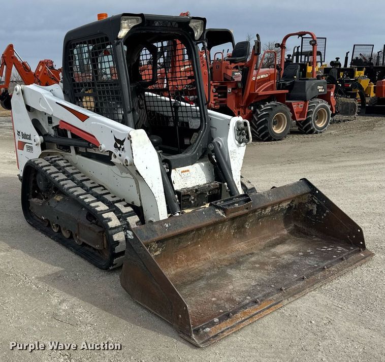 image for item DH9860 2018 Bobcat T550 tracked skid steer loader