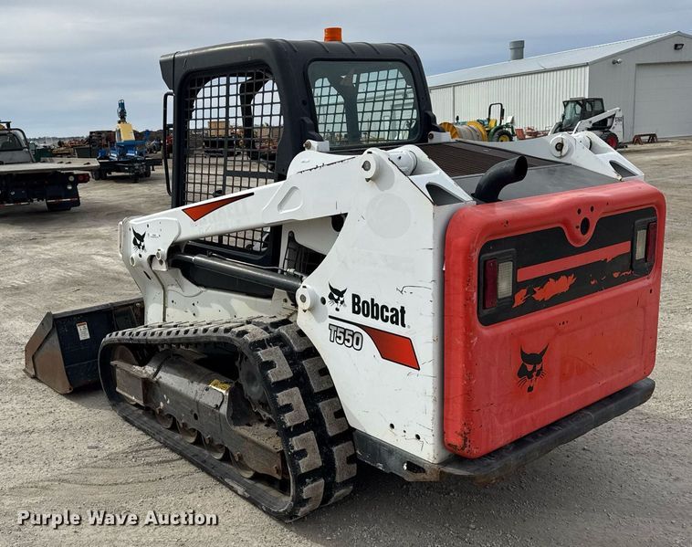 image for item DH9860 2018 Bobcat T550 tracked skid steer loader