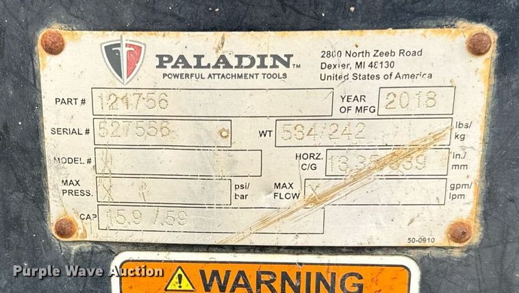 image for item DH9860 2018 Bobcat T550 tracked skid steer loader