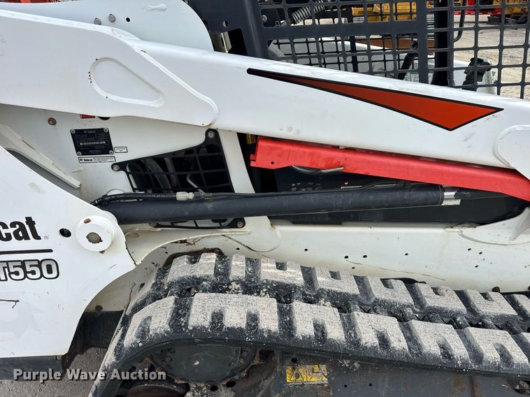 image for item DH9860 2018 Bobcat T550 tracked skid steer loader