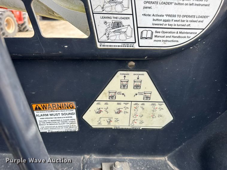 image for item DH9860 2018 Bobcat T550 tracked skid steer loader