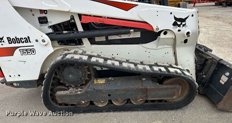 image for item DH9860 2018 Bobcat T550 tracked skid steer loader