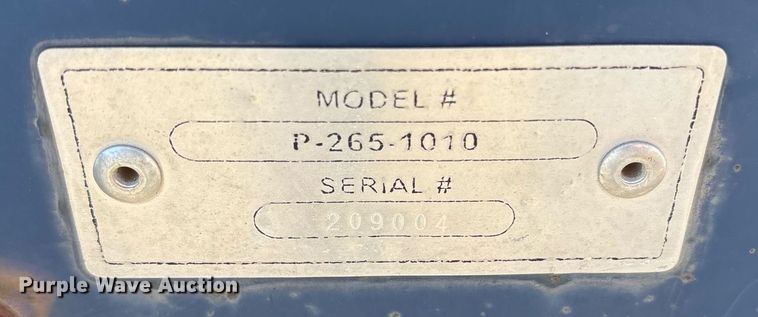 image for item DM1891 Schaben P-265-1010 nurse tank trailer