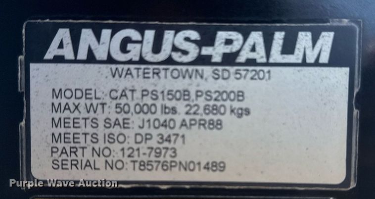 image for item DM5578 2008 Caterpillar PS150C pneumatic roller