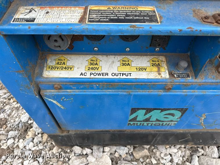 image for item DM5595 Multiquip DLW-300ES welder