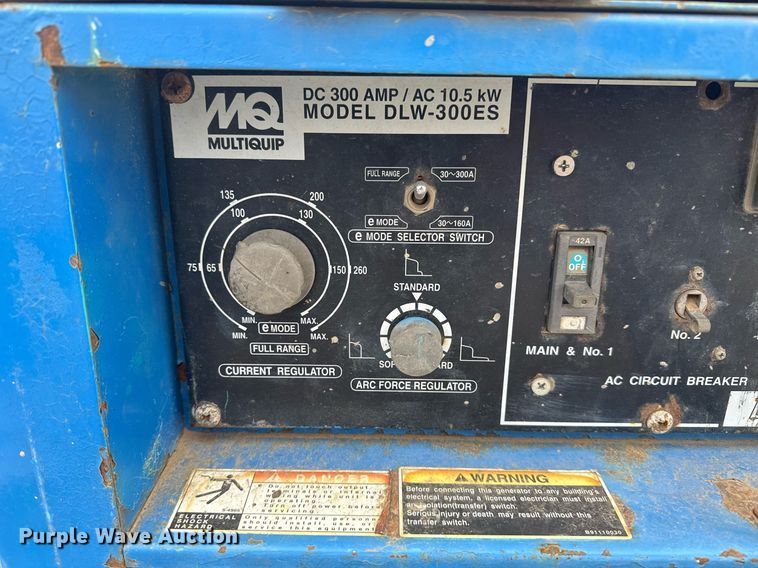 image for item DM5595 Multiquip DLW-300ES welder