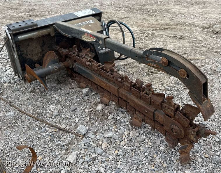 image for item DM5597 2019 Bobcat LT113 Trencher skid steer trencher