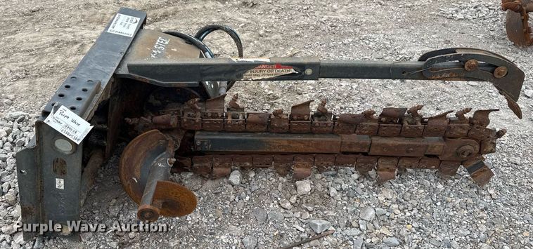image for item DM5597 2019 Bobcat LT113 Trencher skid steer trencher