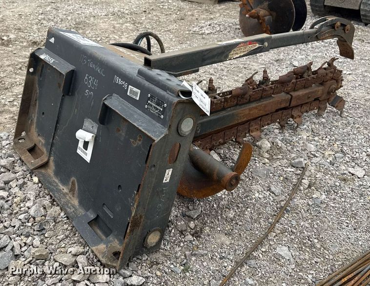 image for item DM5597 2019 Bobcat LT113 Trencher skid steer trencher