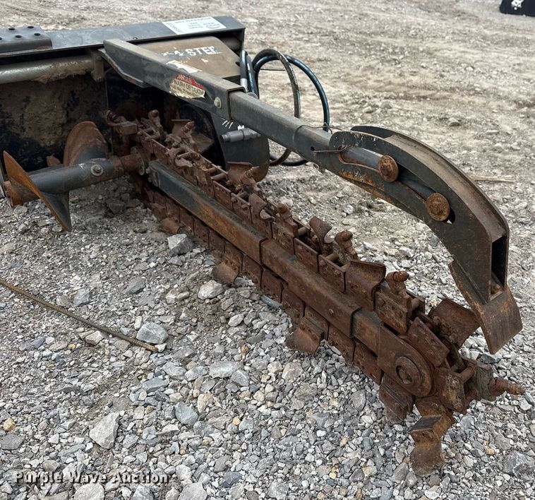 image for item DM5597 2019 Bobcat LT113 Trencher skid steer trencher