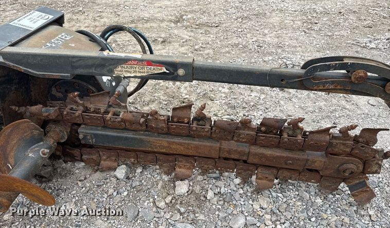 image for item DM5597 2019 Bobcat LT113 Trencher skid steer trencher