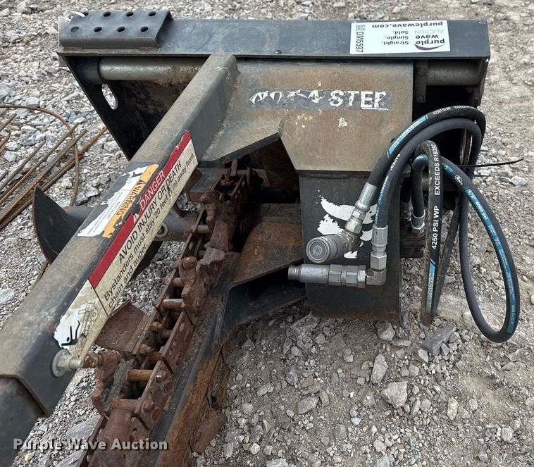 image for item DM5597 2019 Bobcat LT113 Trencher skid steer trencher