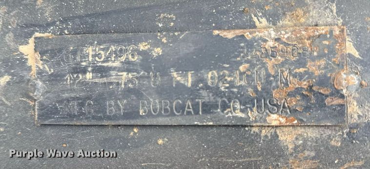 image for item DM5598 Bobcat excavator bucket