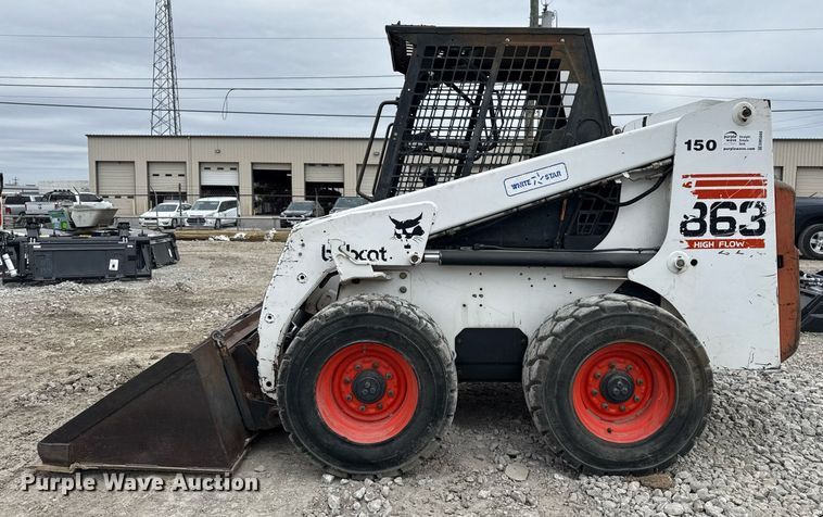 image for item DM5600 1998 Bobcat 863 skid steer loader