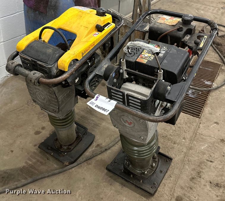 image for item DN0907 (2) Wacker Neuson plate compactors