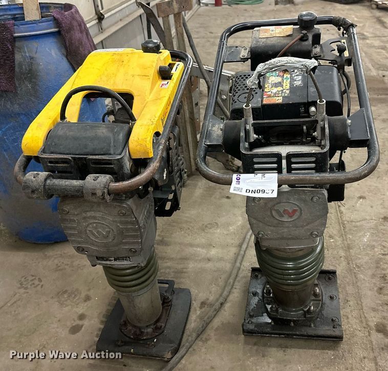 image for item DN0907 (2) Wacker Neuson plate compactors