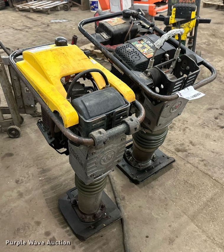 image for item DN0907 (2) Wacker Neuson plate compactors