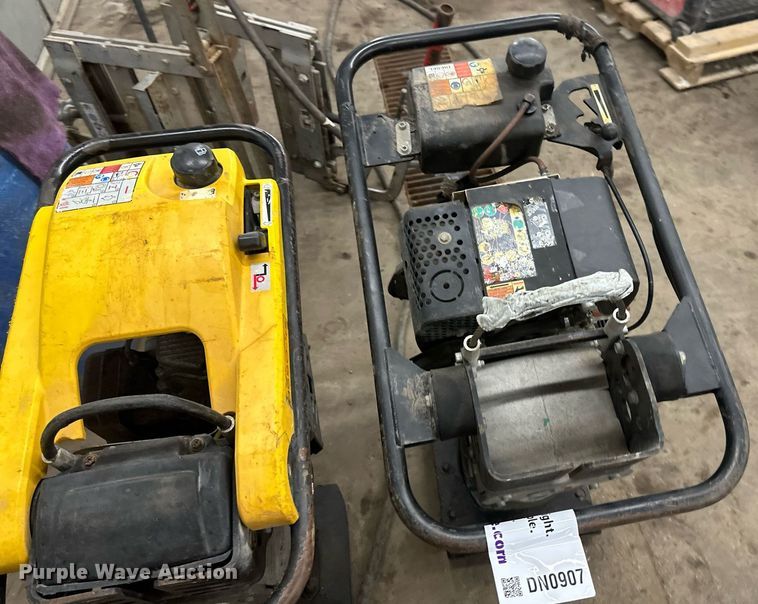 image for item DN0907 (2) Wacker Neuson plate compactors