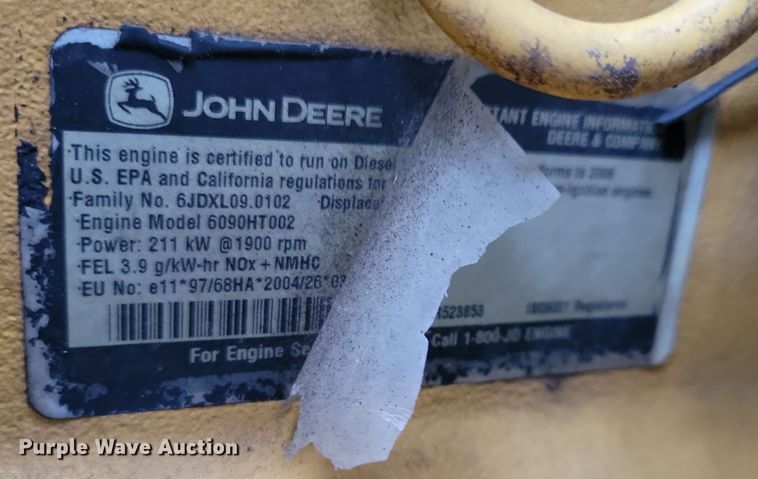 image for item DN3688 2006 John Deere  350D LC excavator