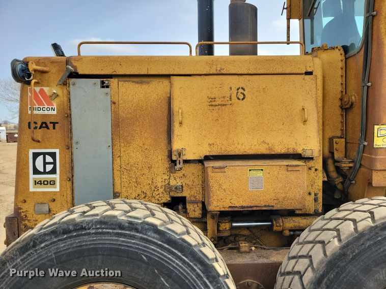 image for item DN3702 1975 Caterpillar  140G motor grader