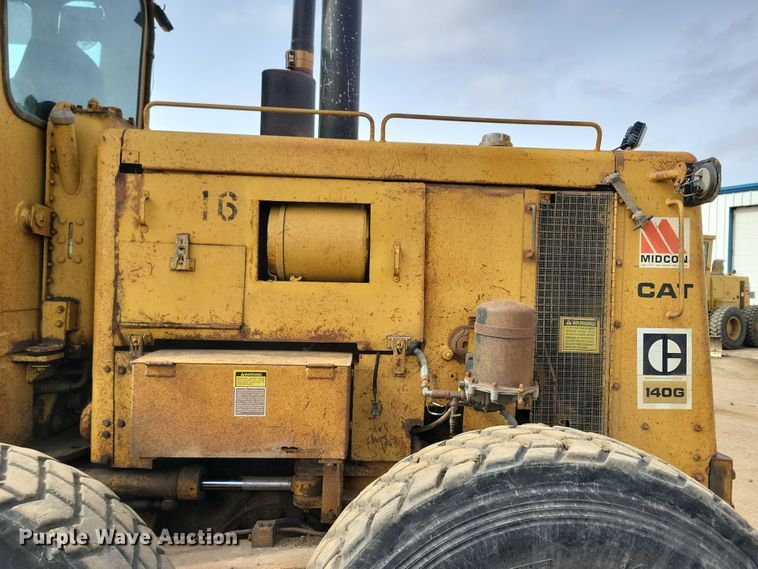 image for item DN3702 1975 Caterpillar  140G motor grader