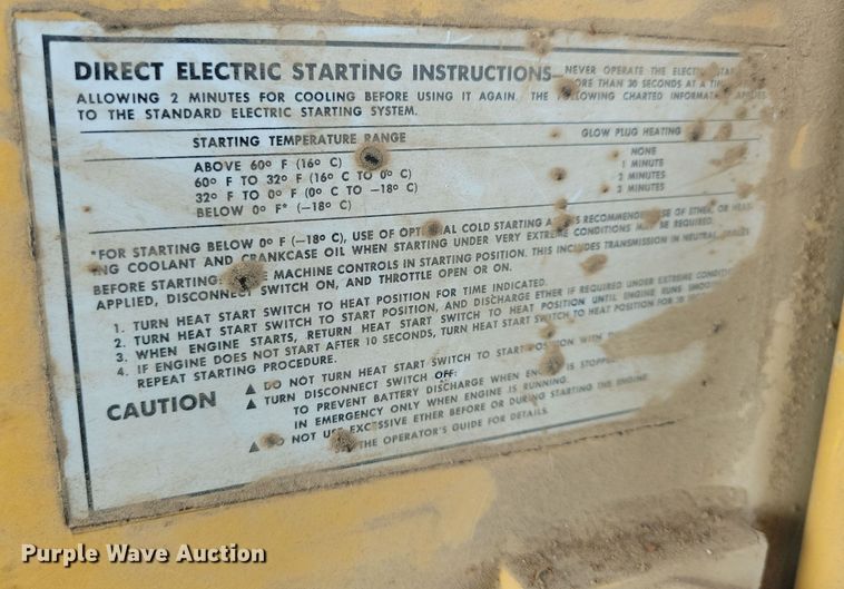 image for item DN3702 1975 Caterpillar  140G motor grader