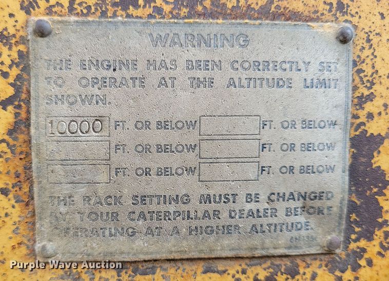 image for item DN3702 1975 Caterpillar  140G motor grader