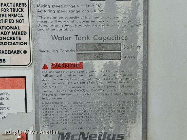 image for item DO0379 2016 Kenworth W900 ready mix truck