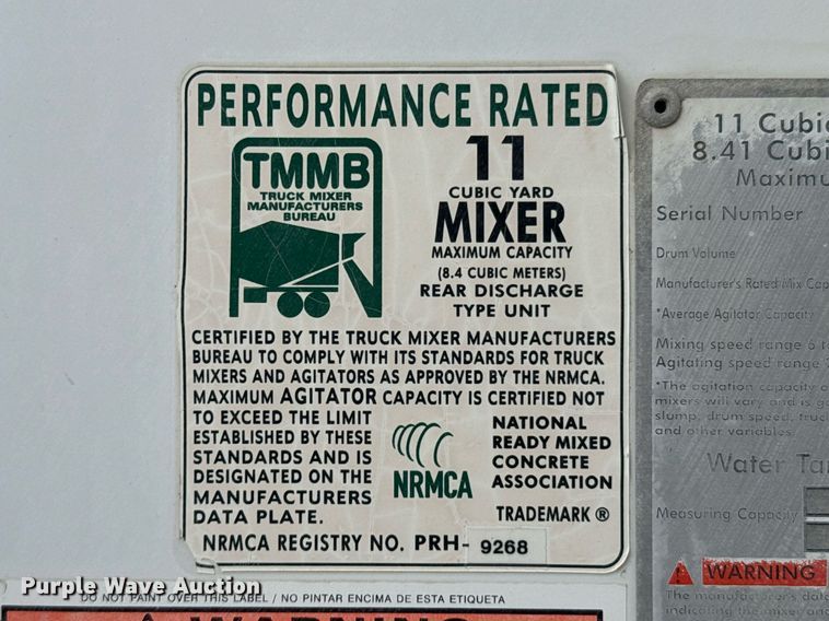 image for item DO0379 2016 Kenworth W900 ready mix truck