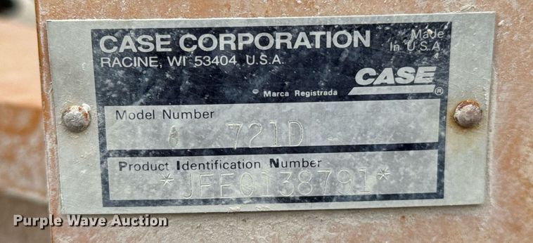 image for item DO0396 2005 Case 721D wheel loader