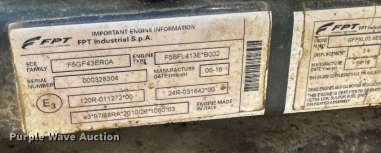 image for item DO0404 2017 Case TR340 tracked skid steer loader