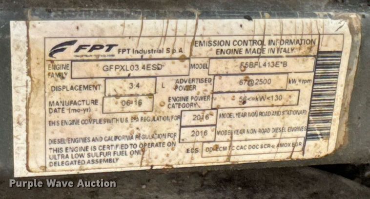 image for item DO0404 2017 Case TR340 tracked skid steer loader