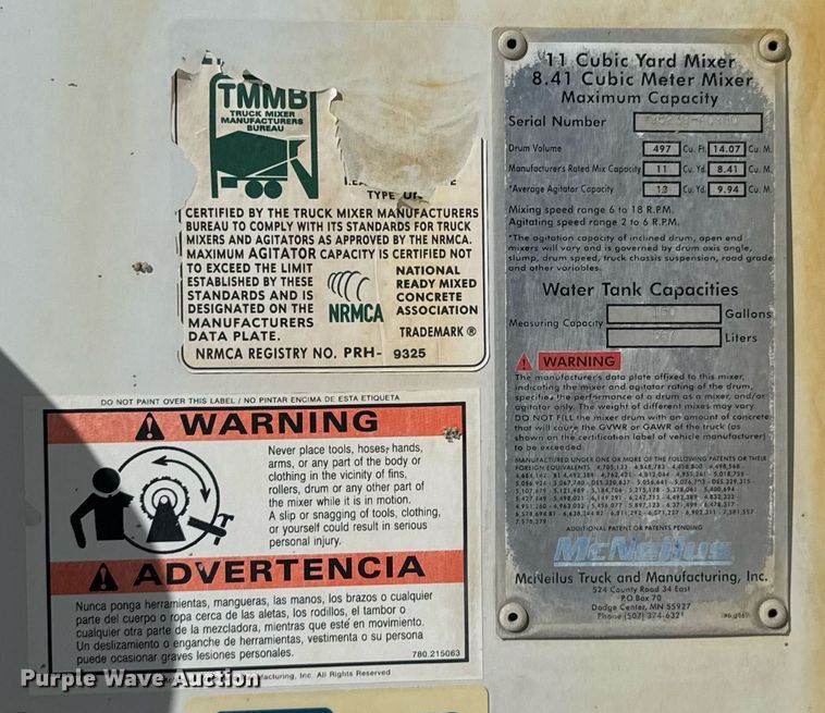 image for item DO0416 2016 Kenworth W900 ready mix truck