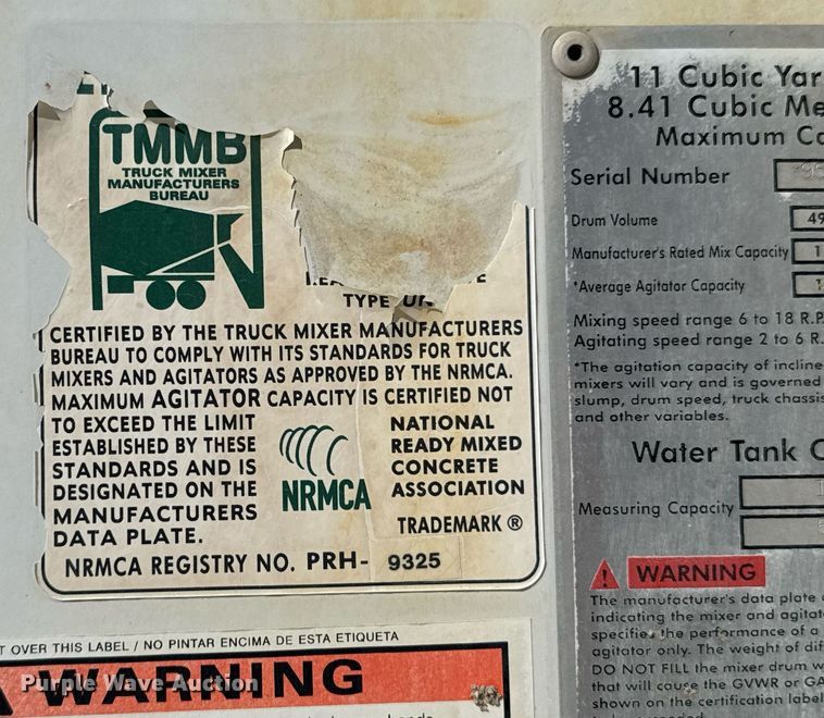 image for item DO0416 2016 Kenworth W900 ready mix truck