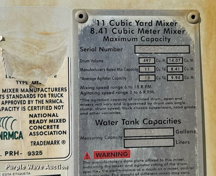 image for item DO0416 2016 Kenworth W900 ready mix truck