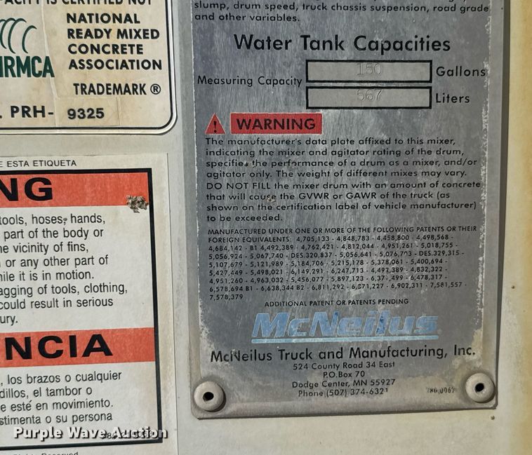 image for item DO0416 2016 Kenworth W900 ready mix truck