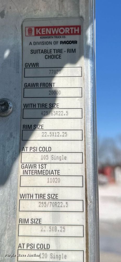 image for item DO0416 2016 Kenworth W900 ready mix truck