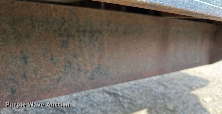 image for item DP8499 1989 Boss Trailer 828FGN flatbed trailer