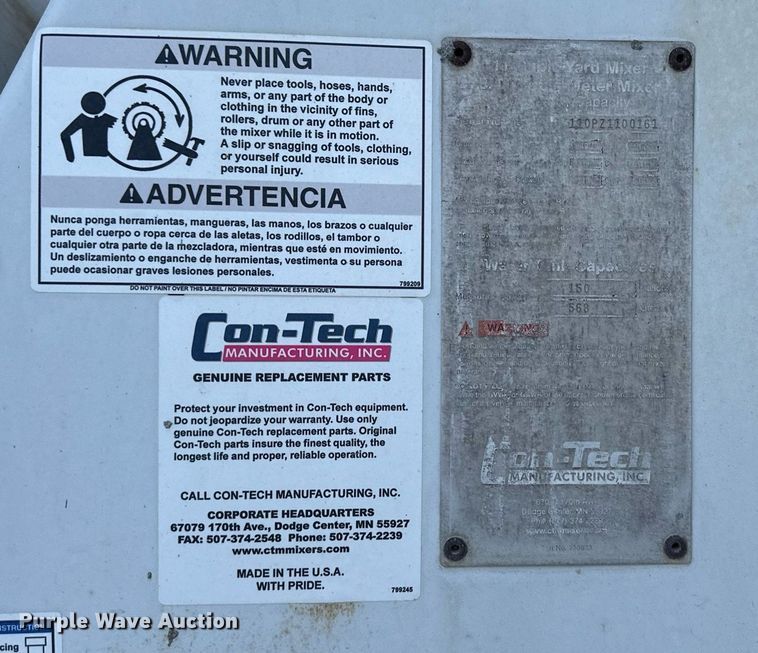 image for item DQ6627 2012 Kenworth W900 ready mix truck