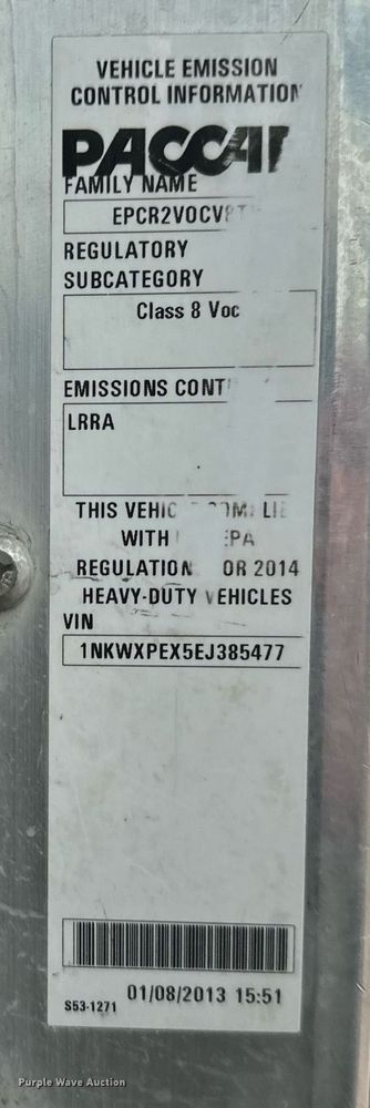 image for item DQ6628 2014 Kenworth W900 ready mix truck