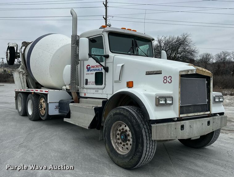 image for item DQ6637 2014 Kenworth W900 ready mix truck