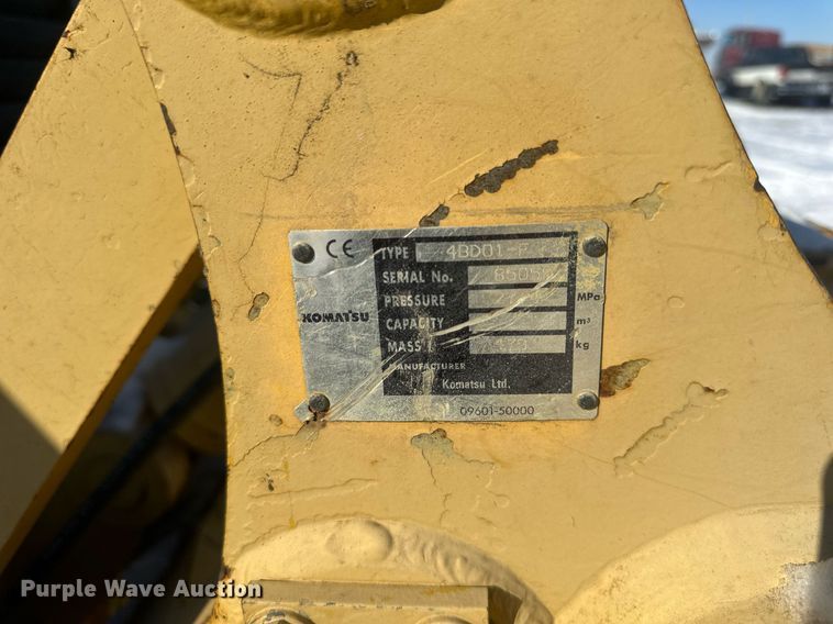 image for item DQ6641 2018 Komatsu D37EX-24 dozer