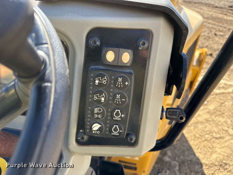 image for item DQ6643 2019 Caterpillar CB34B double drum vibratory roller