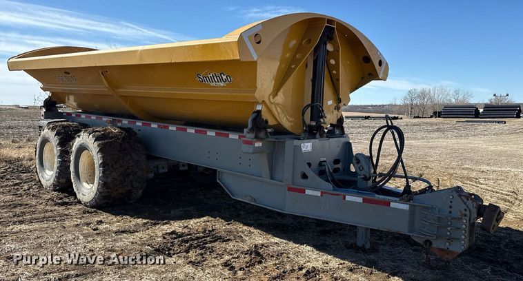 image for item DQ6649 2021 Smithco CP30-30-21 side dump trailer