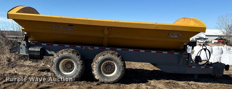 image for item DQ6649 2021 Smithco CP30-30-21 side dump trailer