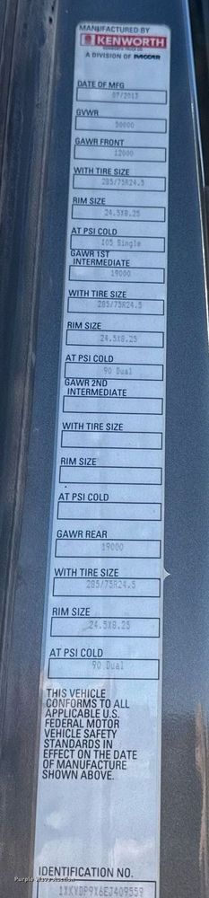 image for item DQ6673 2014 Kenworth T680 semi truck