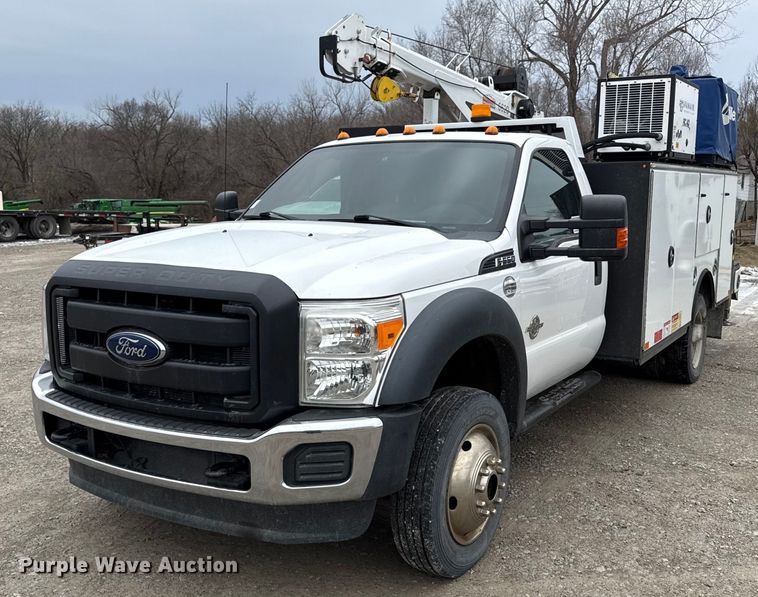 image for item DQ6689 2016 Ford F550 Super Duty utility / service truck