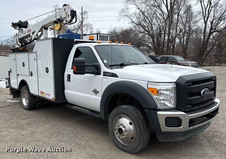 image for item DQ6689 2016 Ford F550 Super Duty utility / service truck