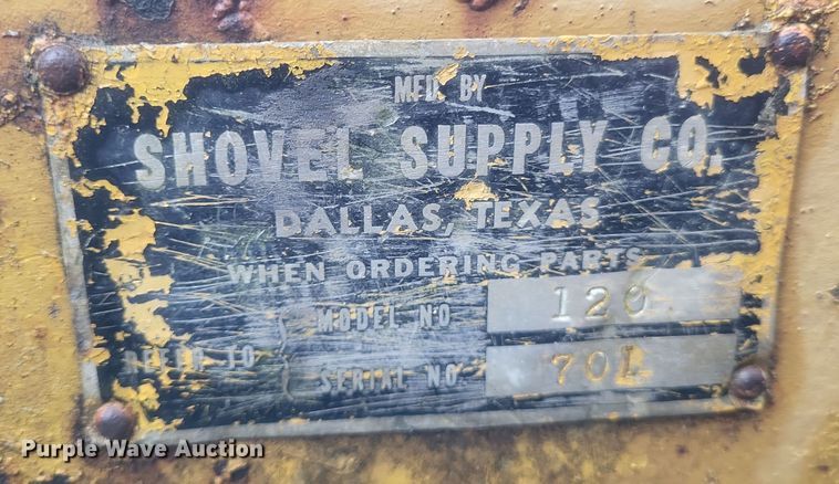 image for item DS5247 Shovel Supply Co. 120 sheepsfoot roller