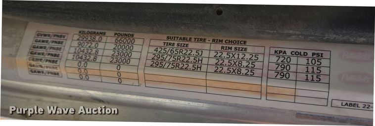 image for item DS5272 2012 Peterbilt semi truck cab